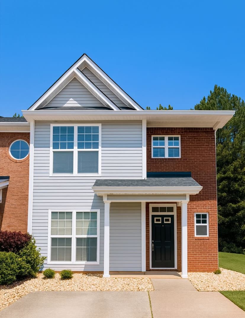 Two-story townhome managed by Horizon on Pearl Chambers Drive in Dawsonville, GA